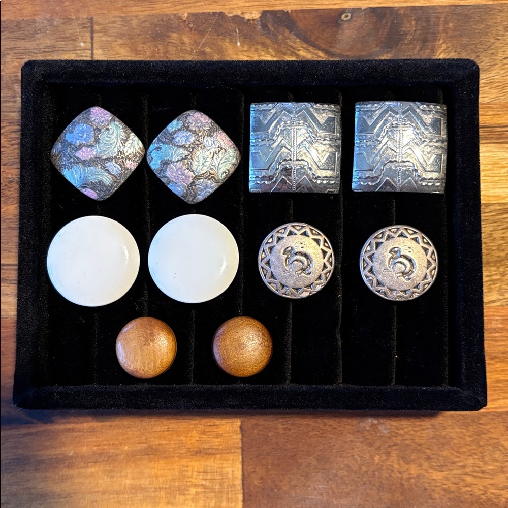 Vintage/Retro Stud Earring Bundle